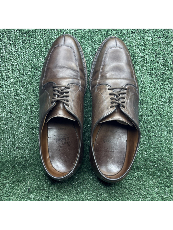Allen Edmonds Delray Split Toe Brown Leather Dress Shoes Mens Size 7.5 3E WIDE main image 9